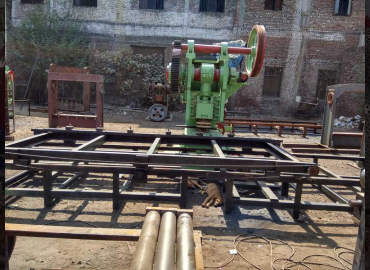 Single Punch Perforation Machine